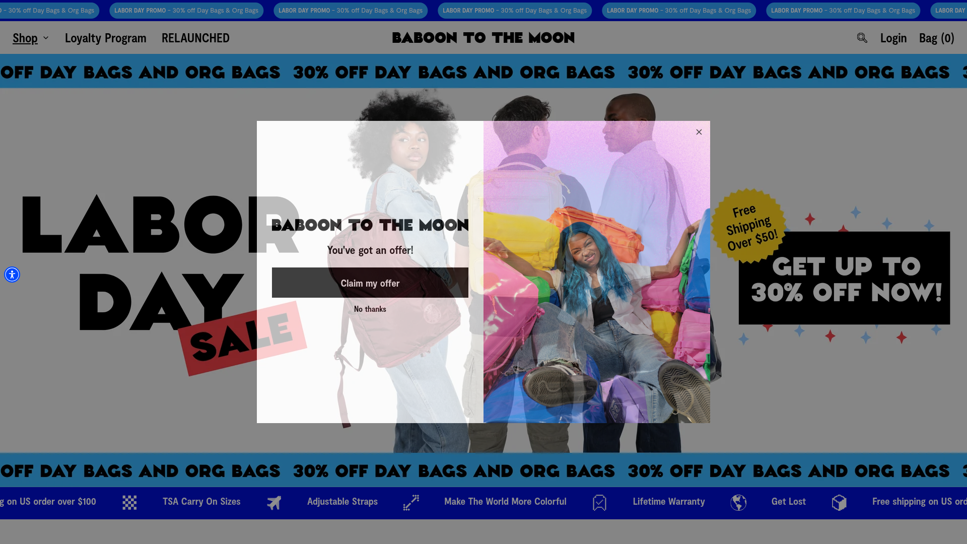 BABOON TO THE MOON, Travel & outdoor