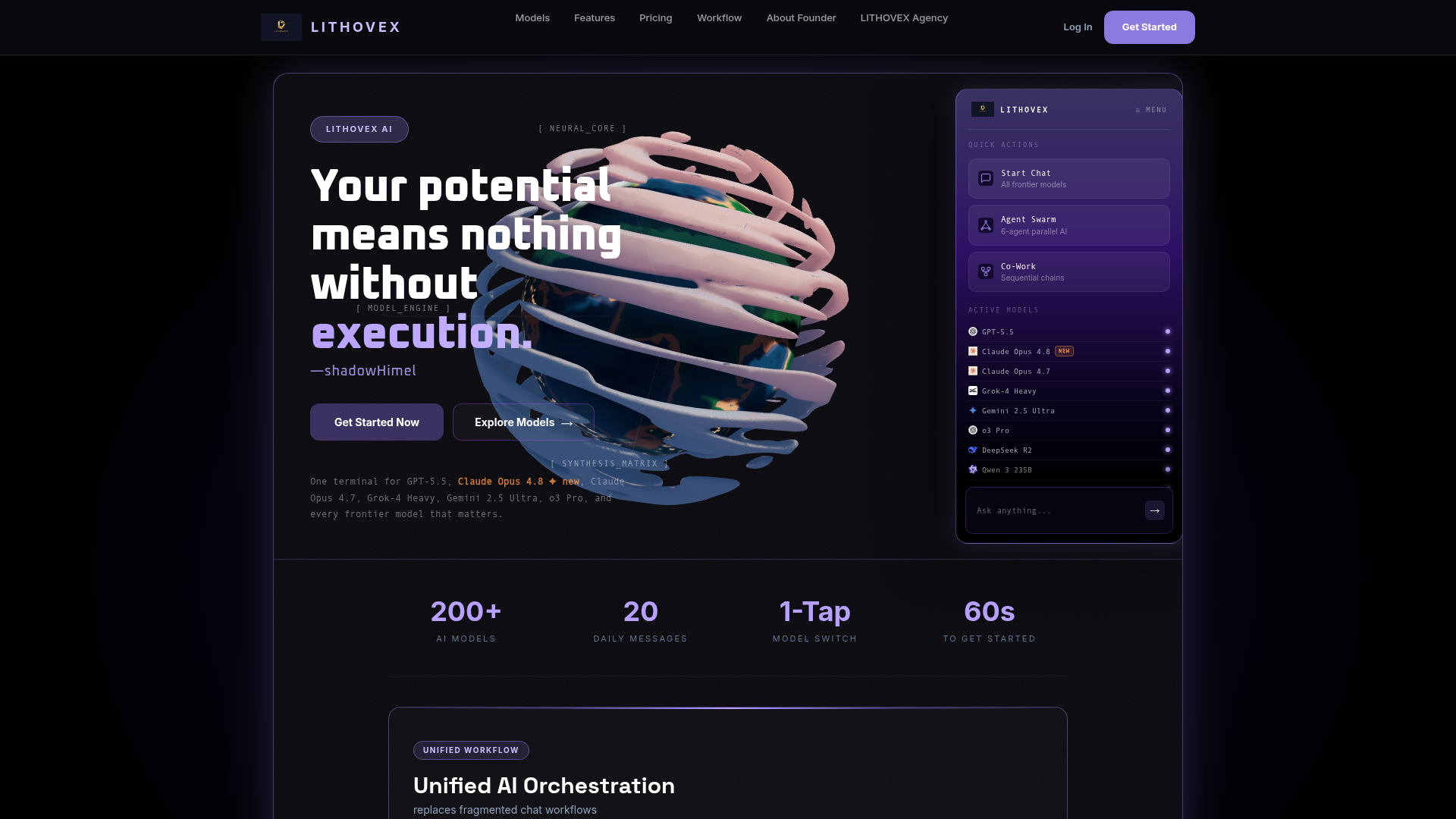 LITHOVEX AI, AI product platform