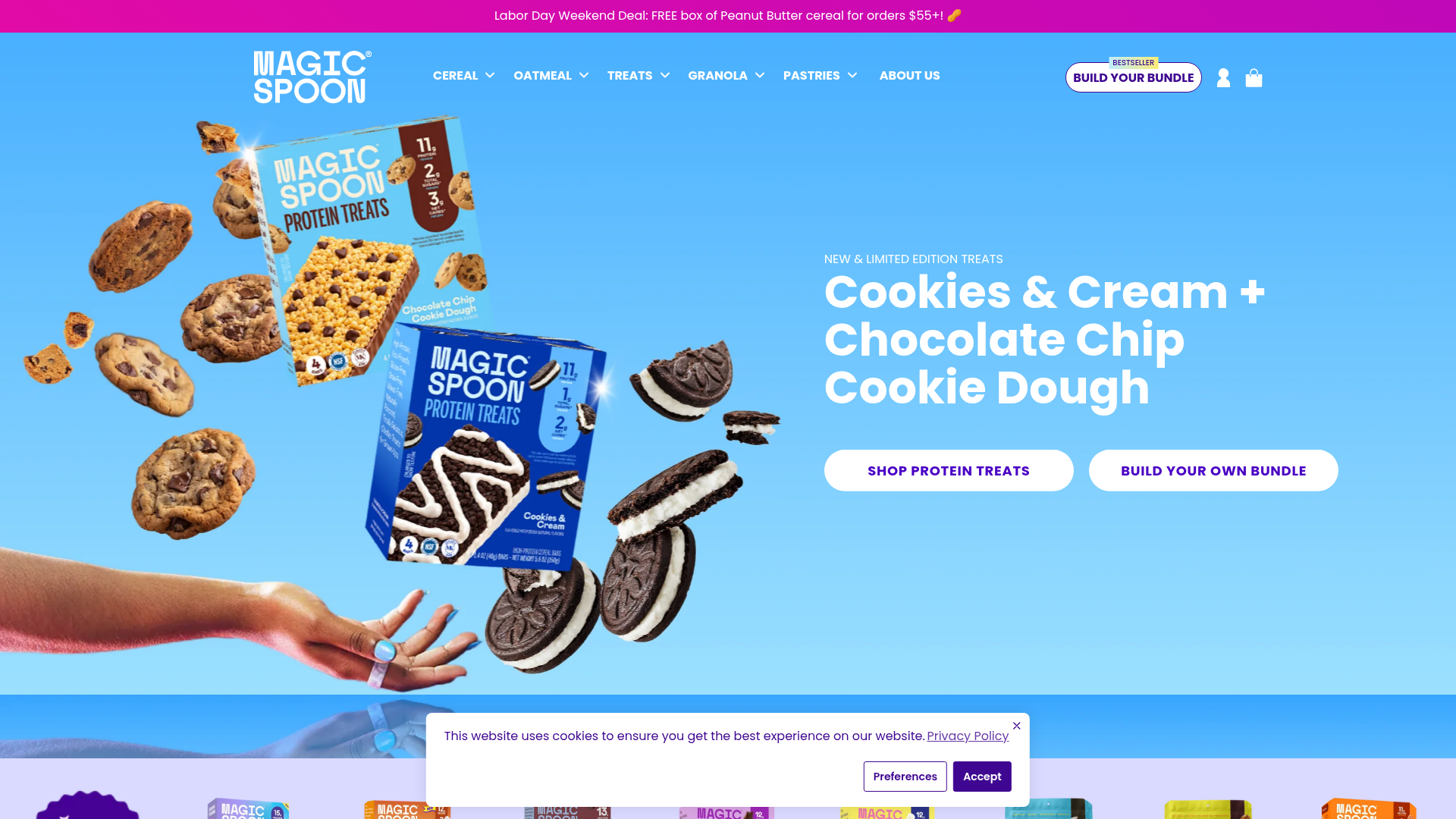 MAGIC SPOON, Food & commerce
