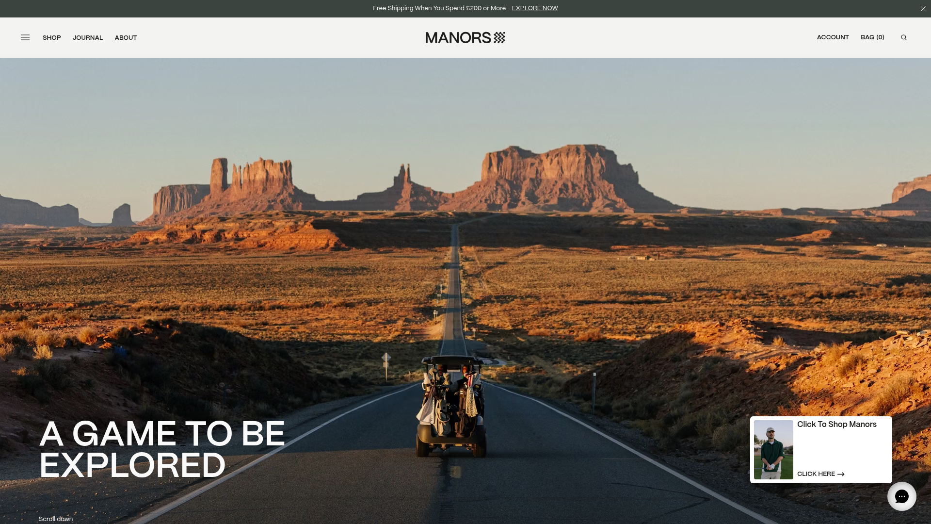MANORS GOLF, Sport & lifestyle